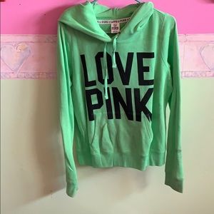 Pink hoodie